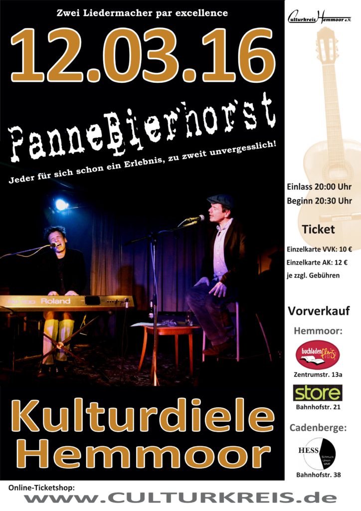 Pannebierhorst - Kulturdiele - Culturkreis Hemmoor e.V.